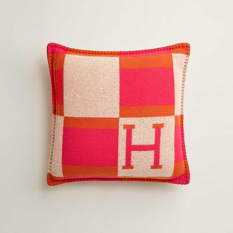 Avalon Bayadere pillow - Pink | Hermès Hong Kong SAR